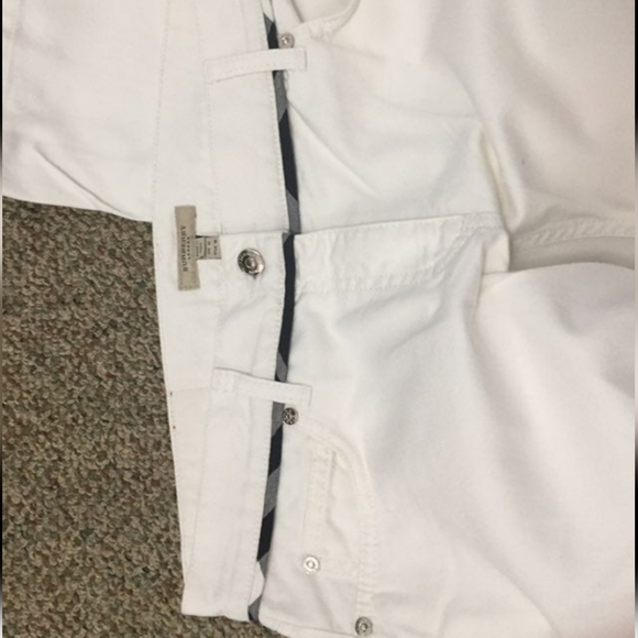 Burberry White Skinny Jeans - Picture 2 of 7